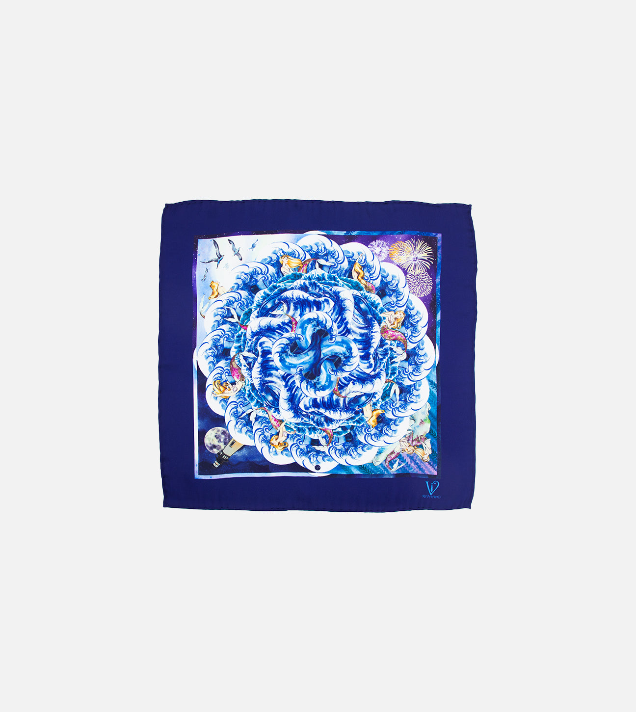 Wave world print