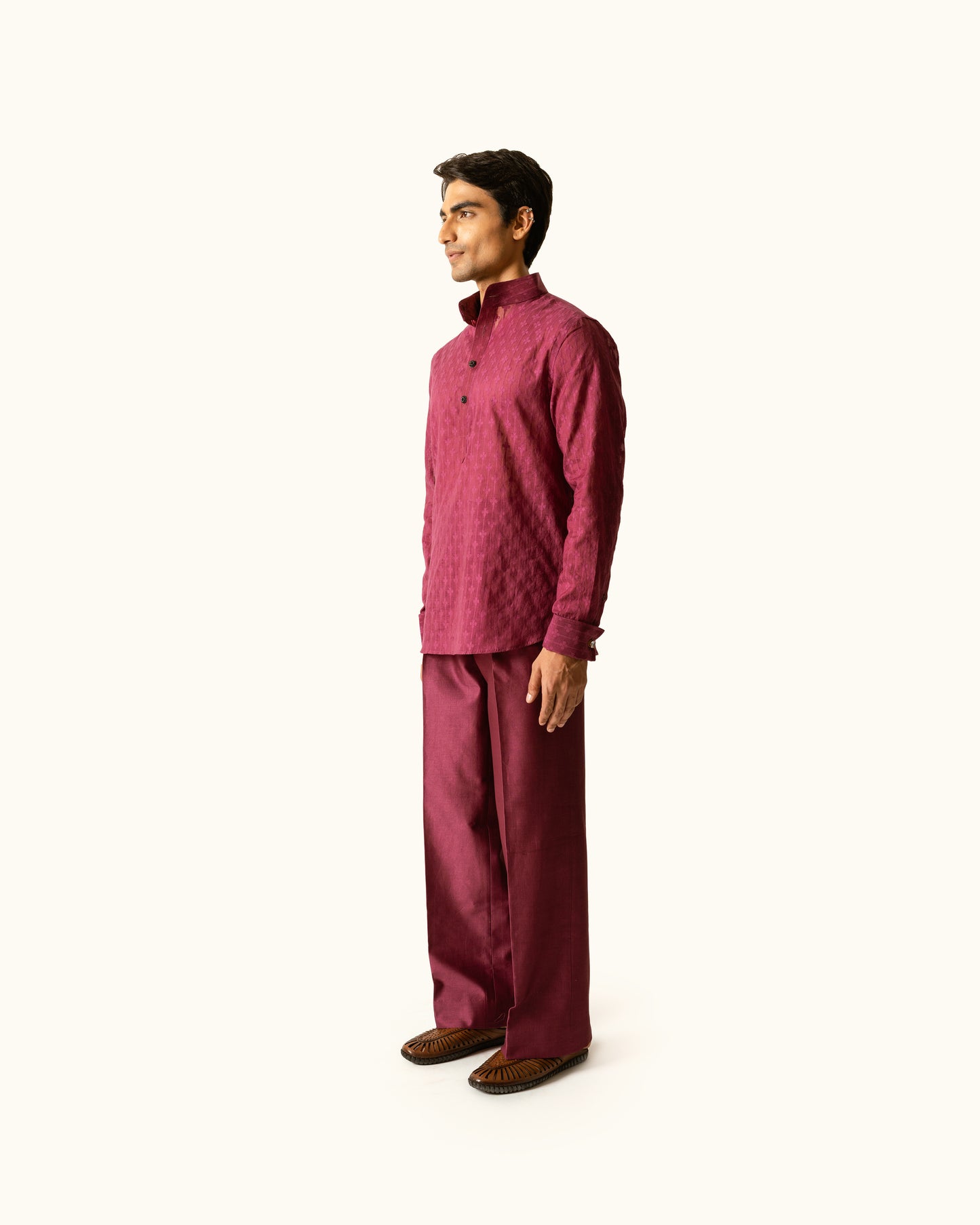 Berry Pop Over Shirt