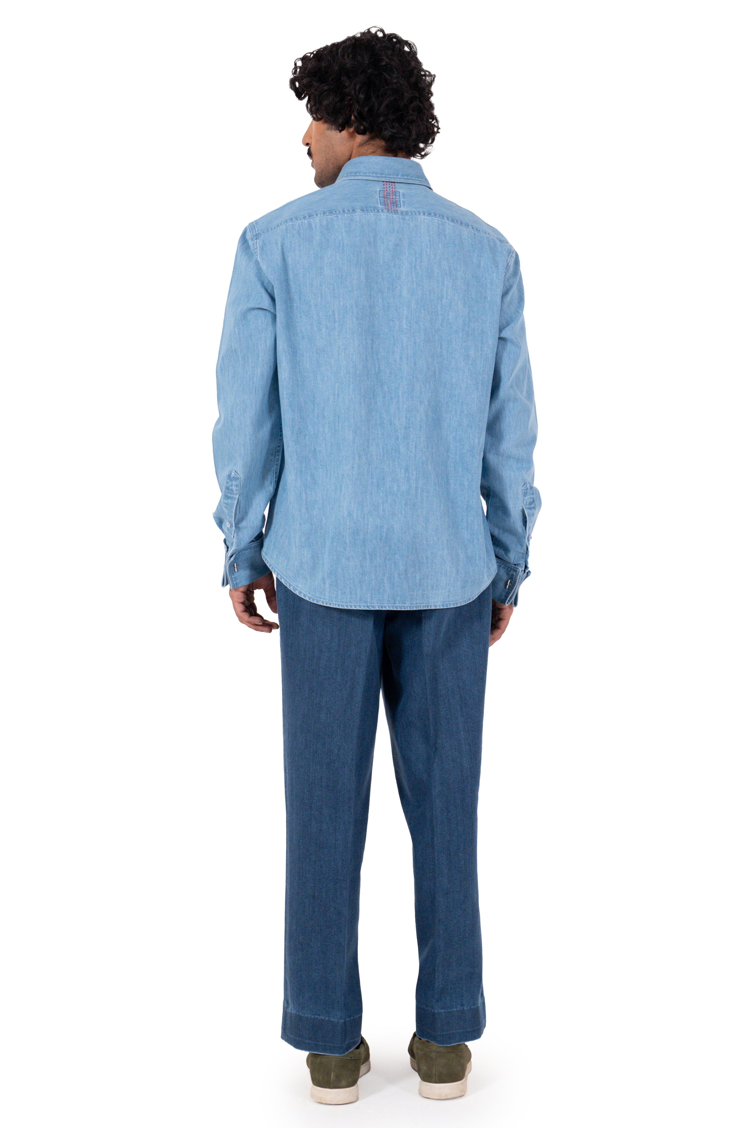 Denim Bartack Shirt