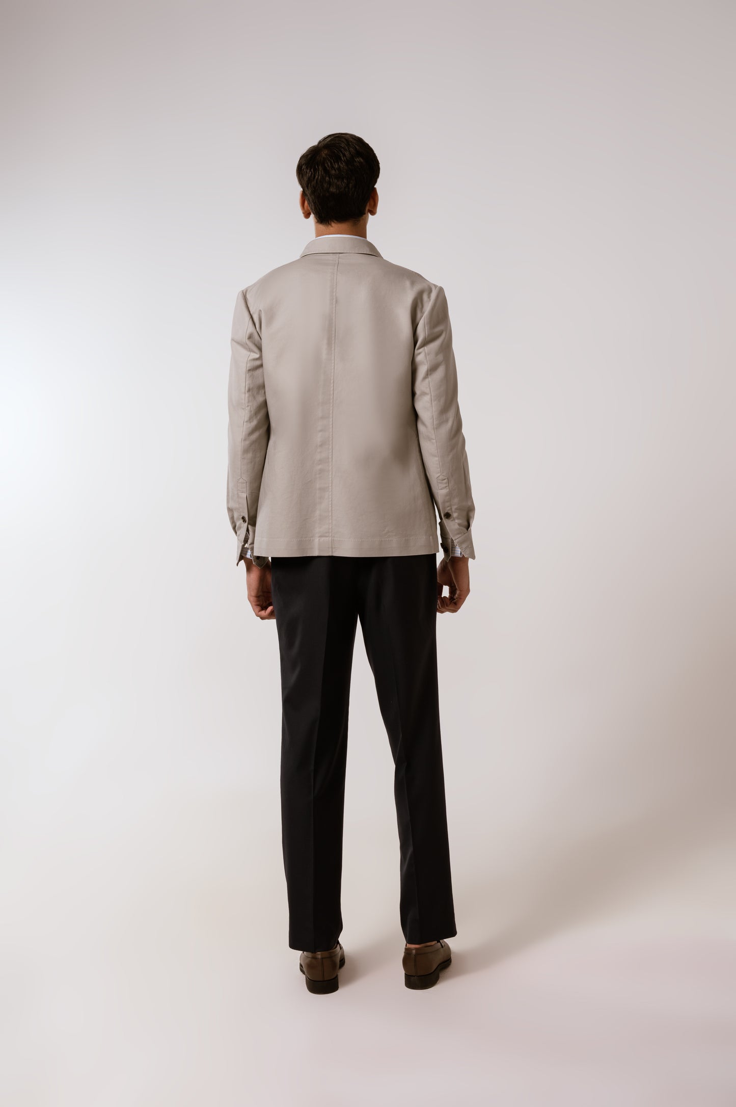 Worker Jacket in Ecru