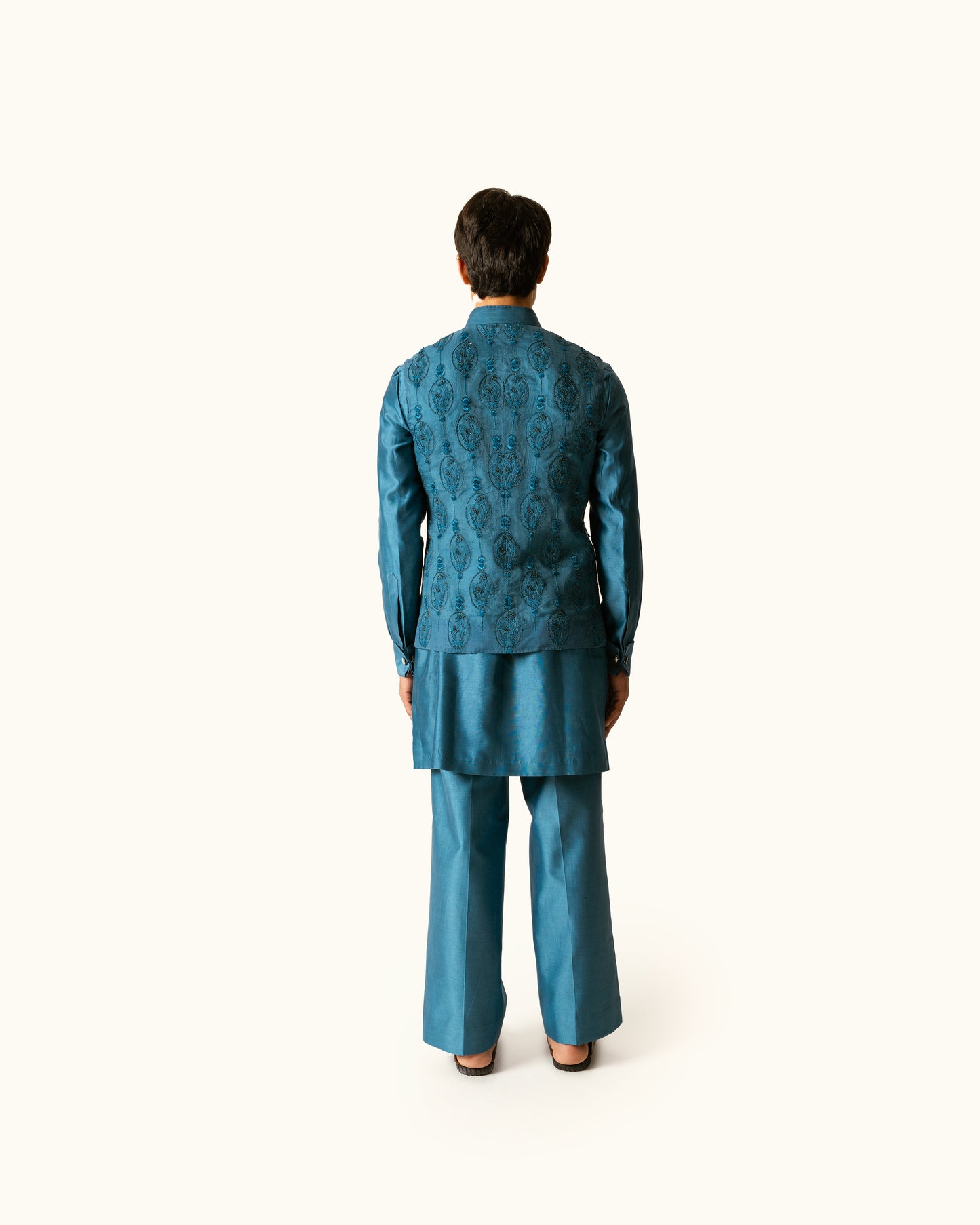 Indigo Diesel Overall Embroidery Sadri