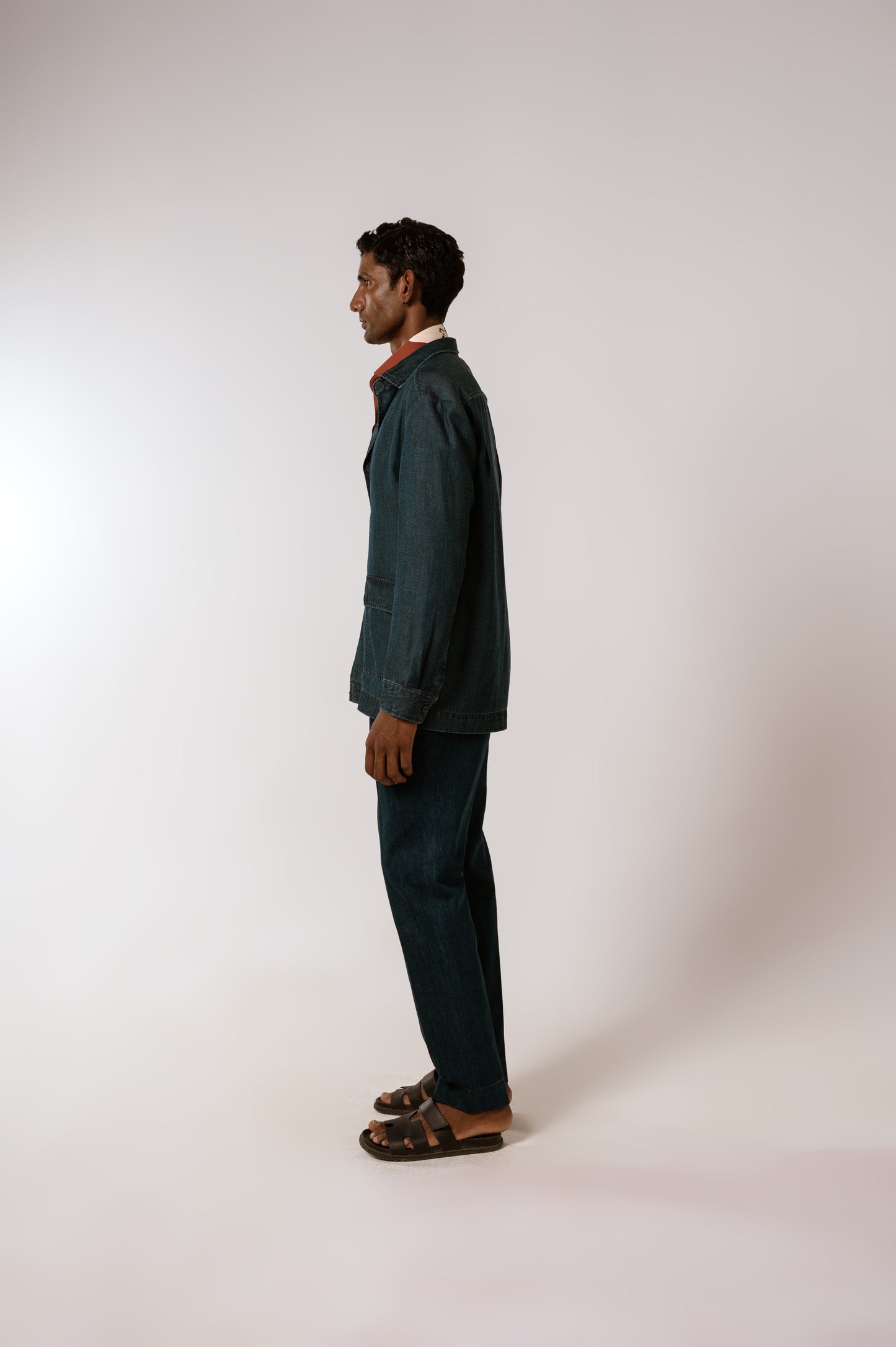 Magnet Jacket In Denim