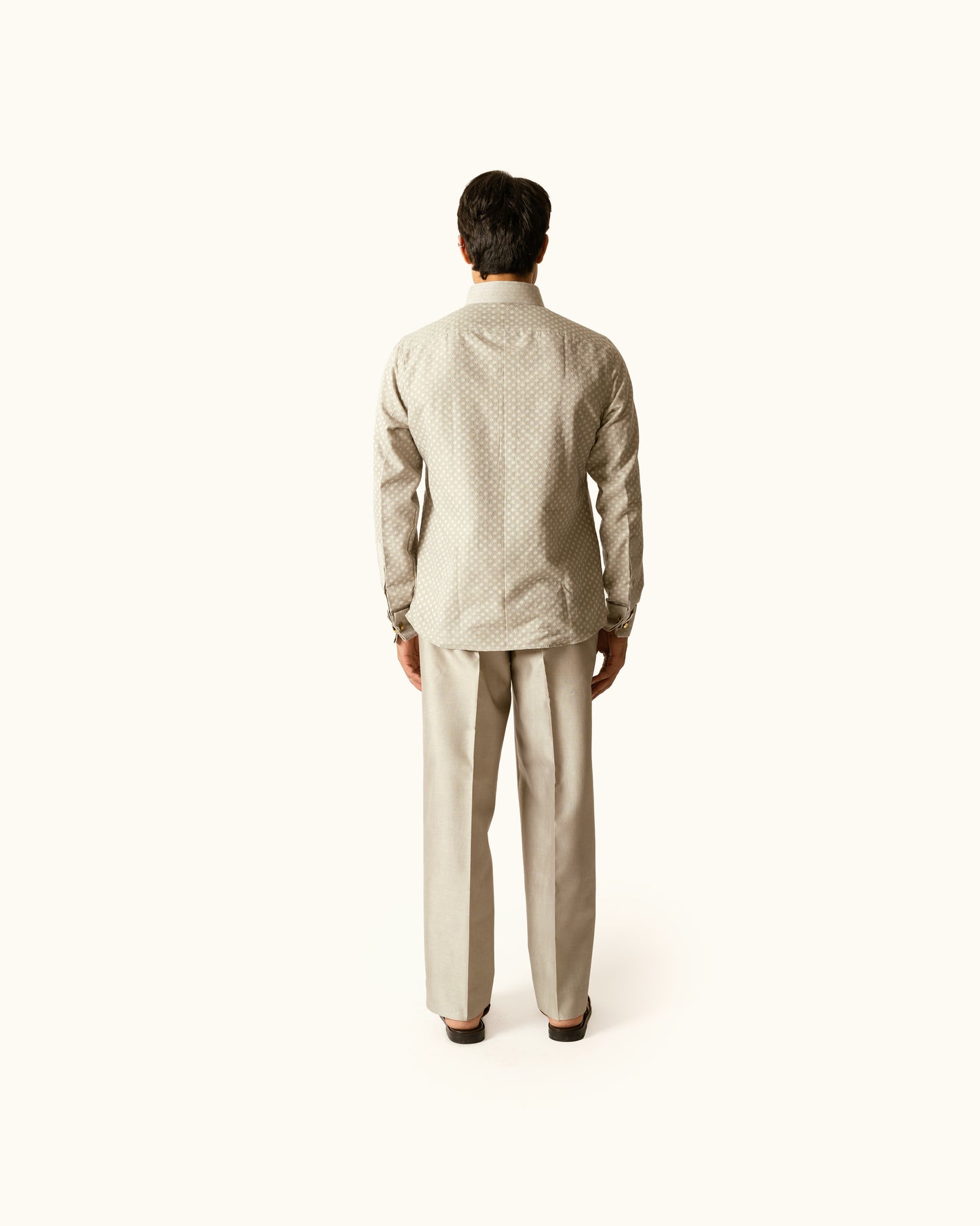 Smoke Grey Pop over Shirt