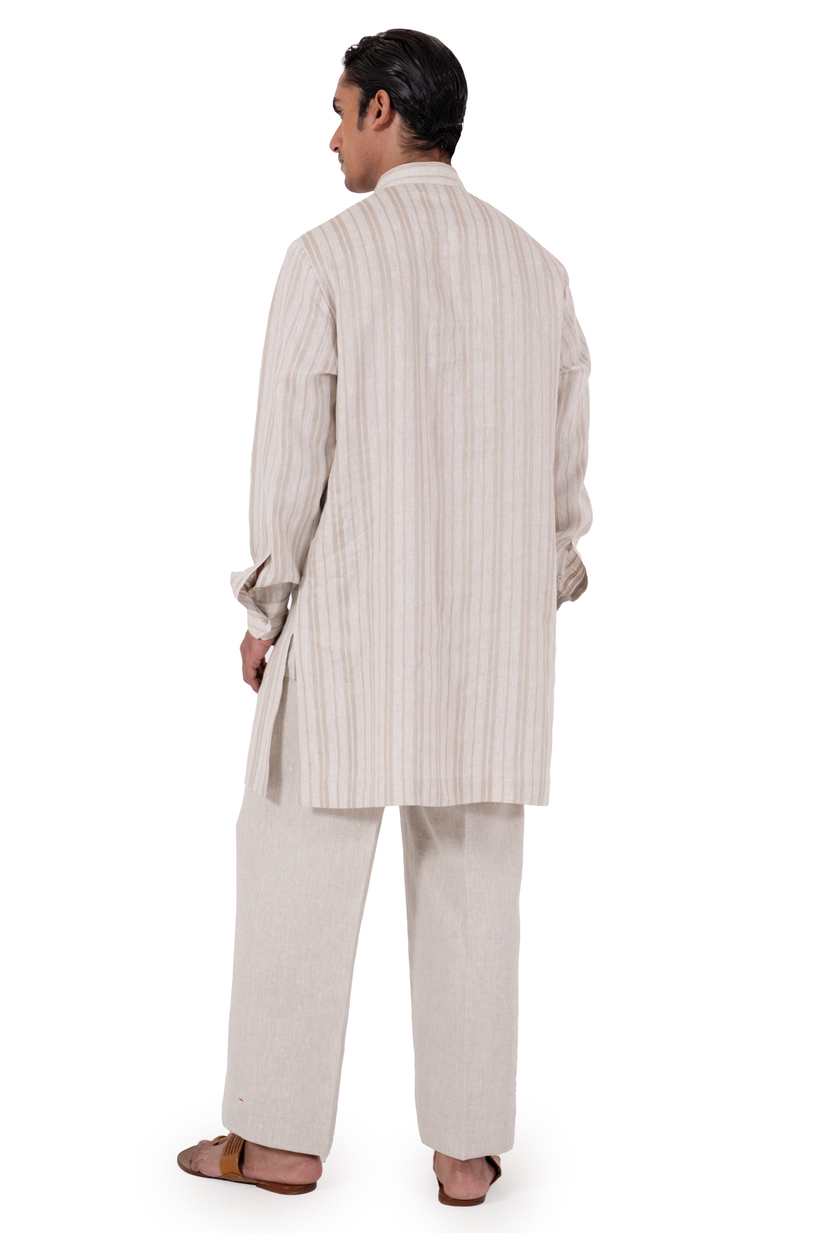 Stripe Bartack Kurta