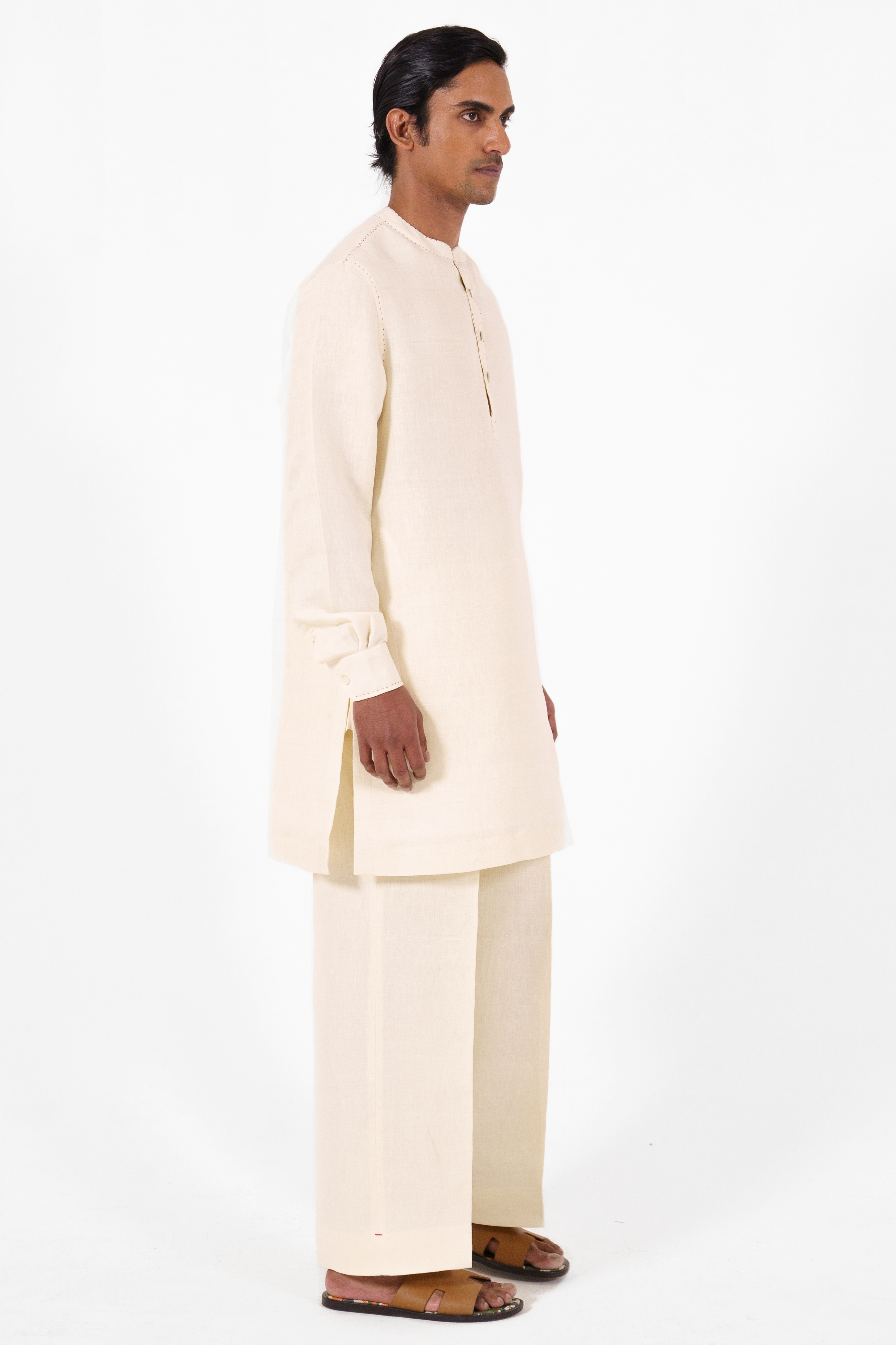 Kantha Khadi Kurta