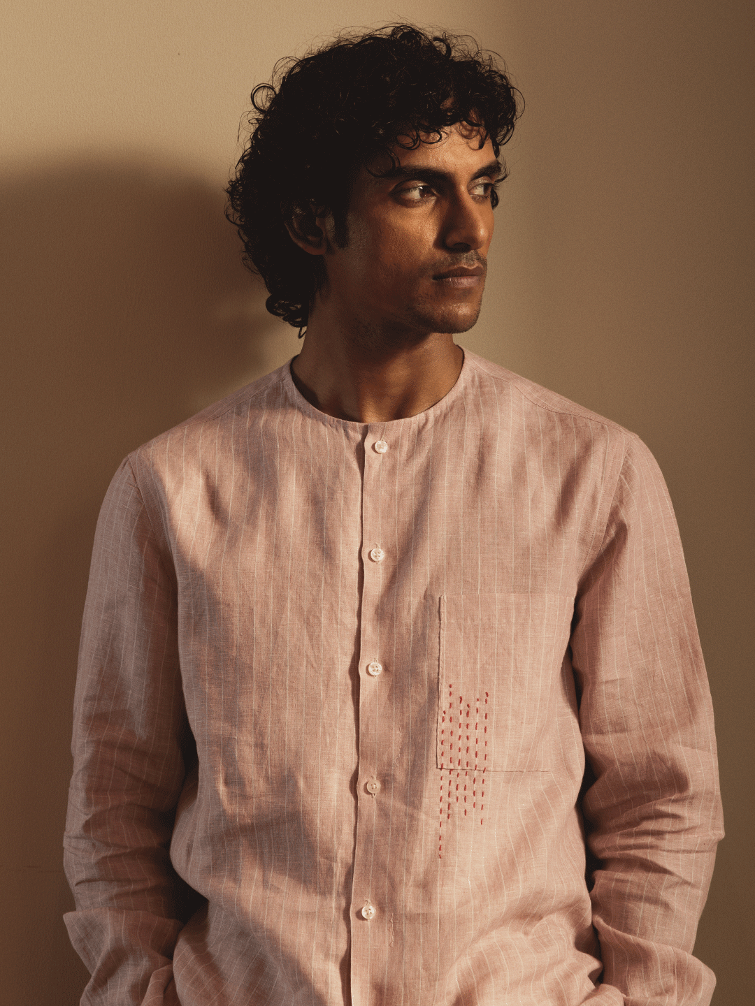 Tonal Stripe Kurta