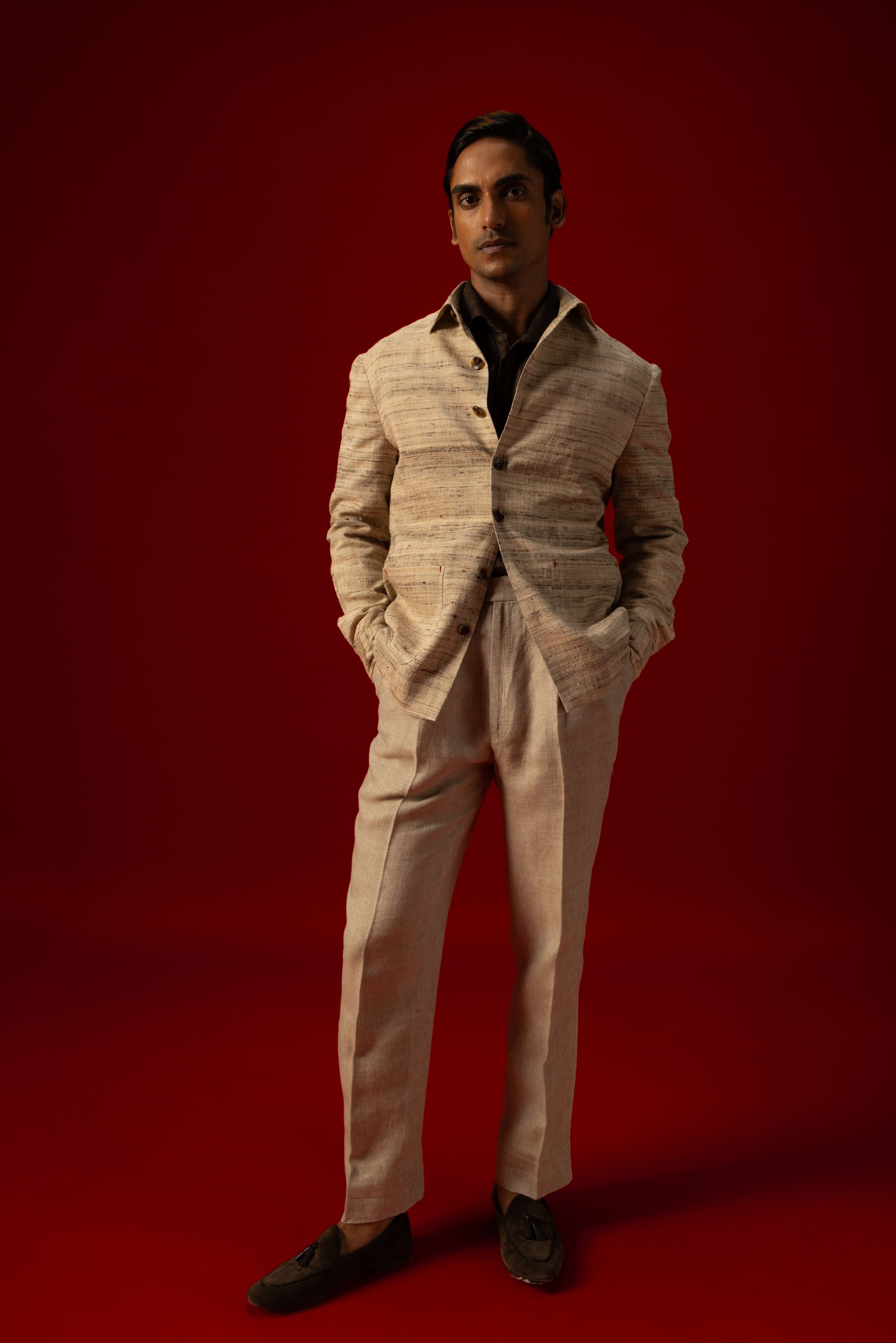 Worker Jacket in Khadi