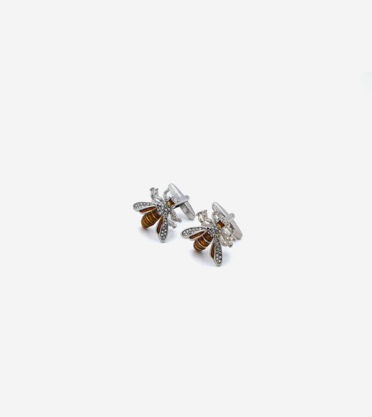 Jewled bee cufflink