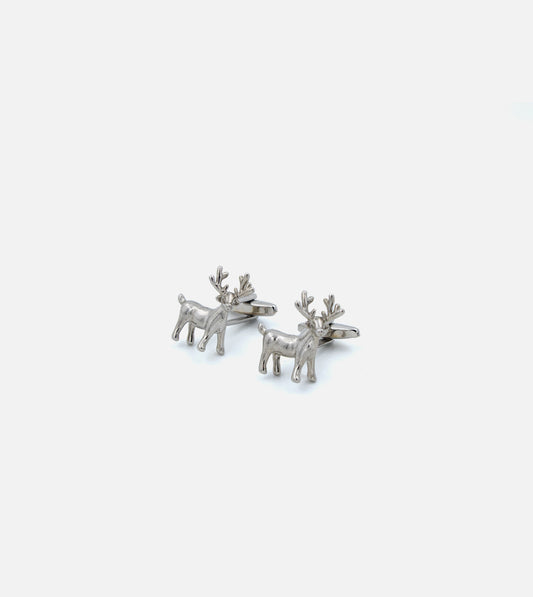Metal Deer cufflink