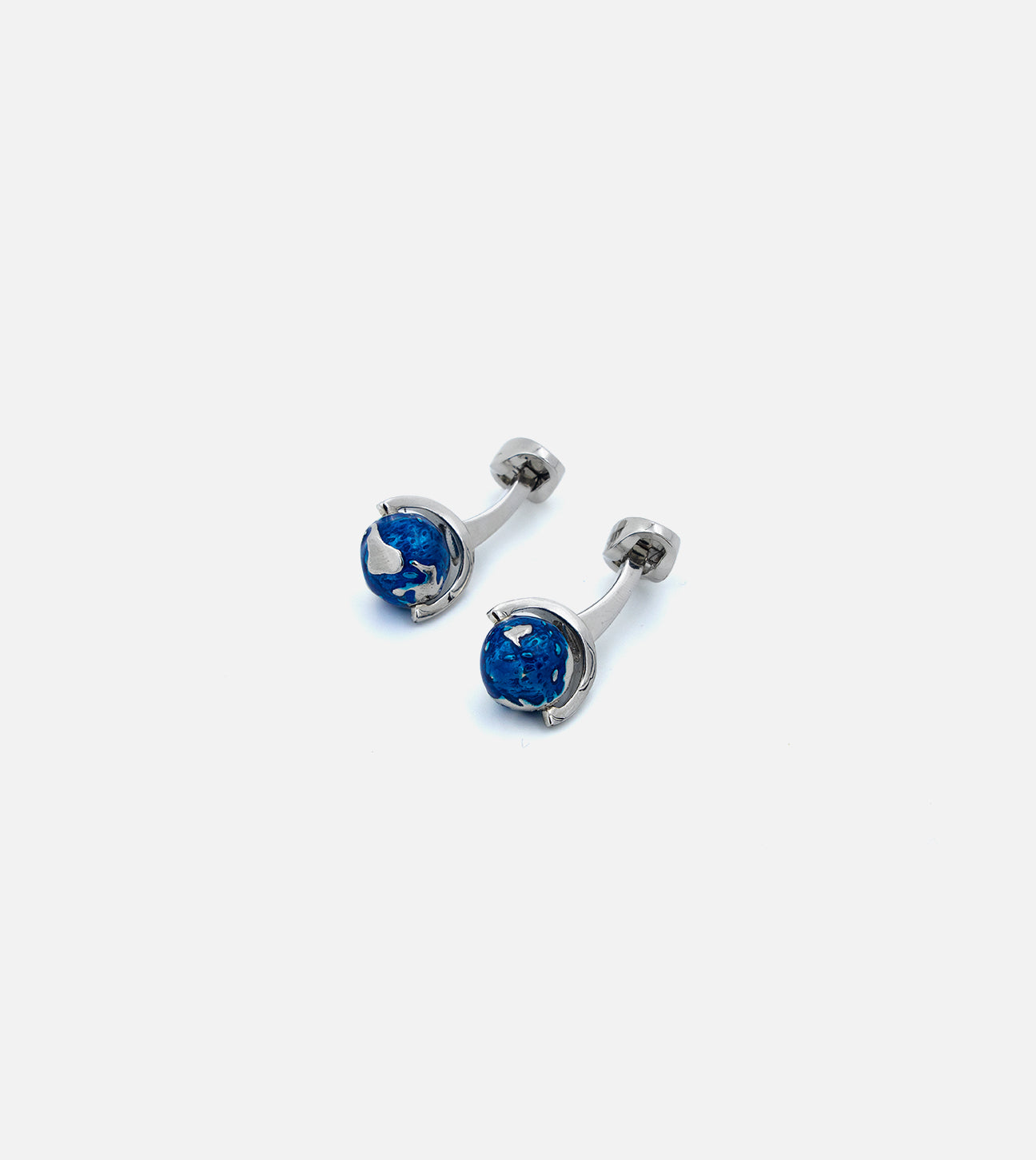Saffire earth cufflink