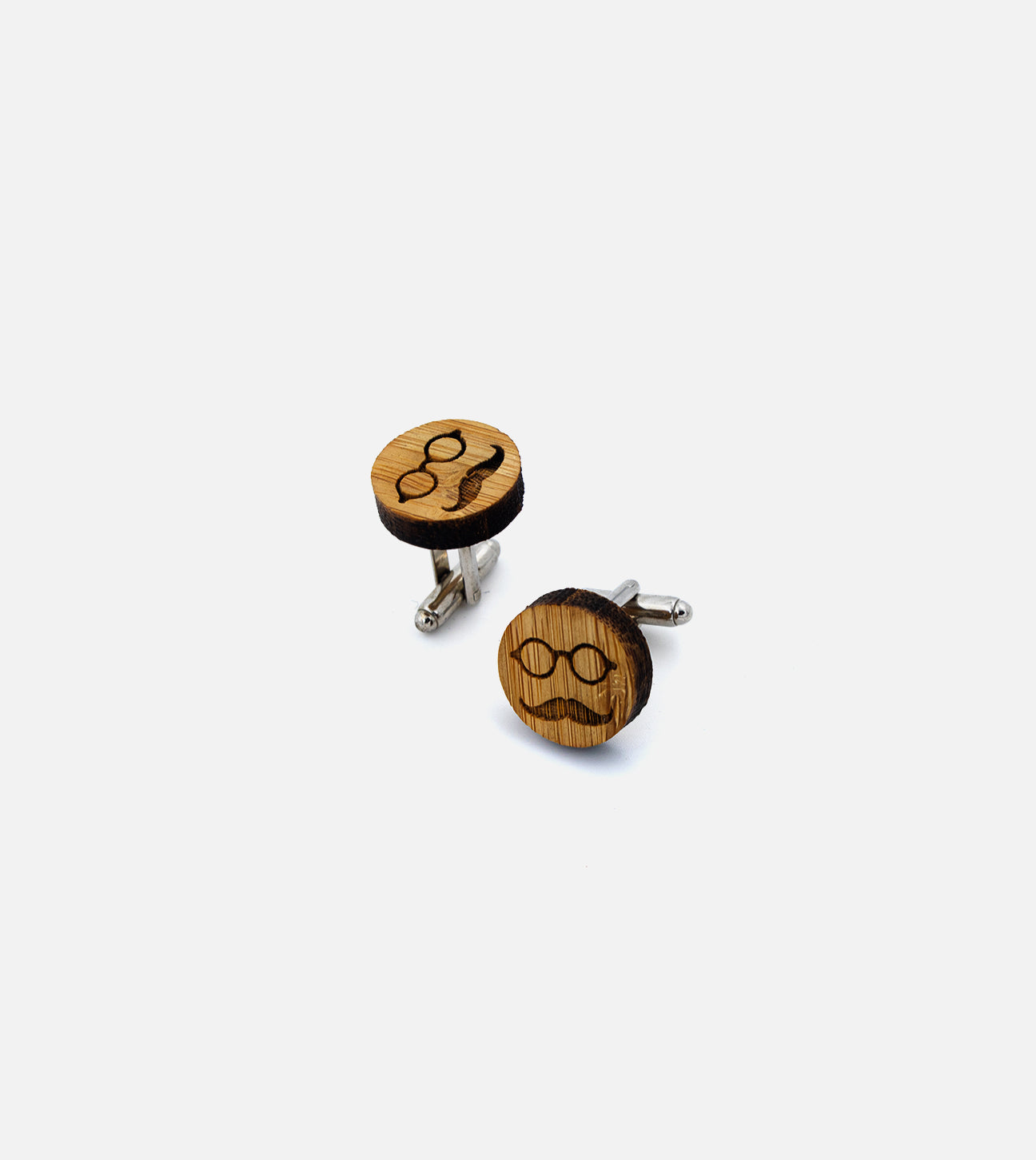 Moustache cufflink