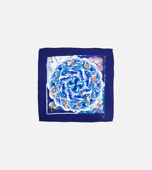 Wave world print