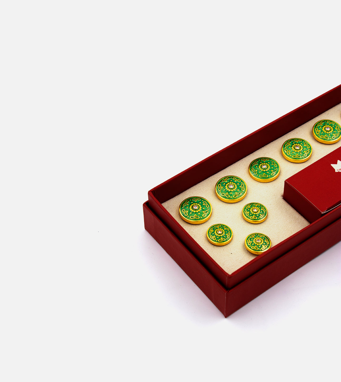 House Essential Minakari Buttons - Anant