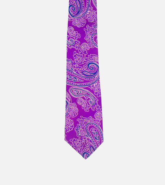 Magenta paisley