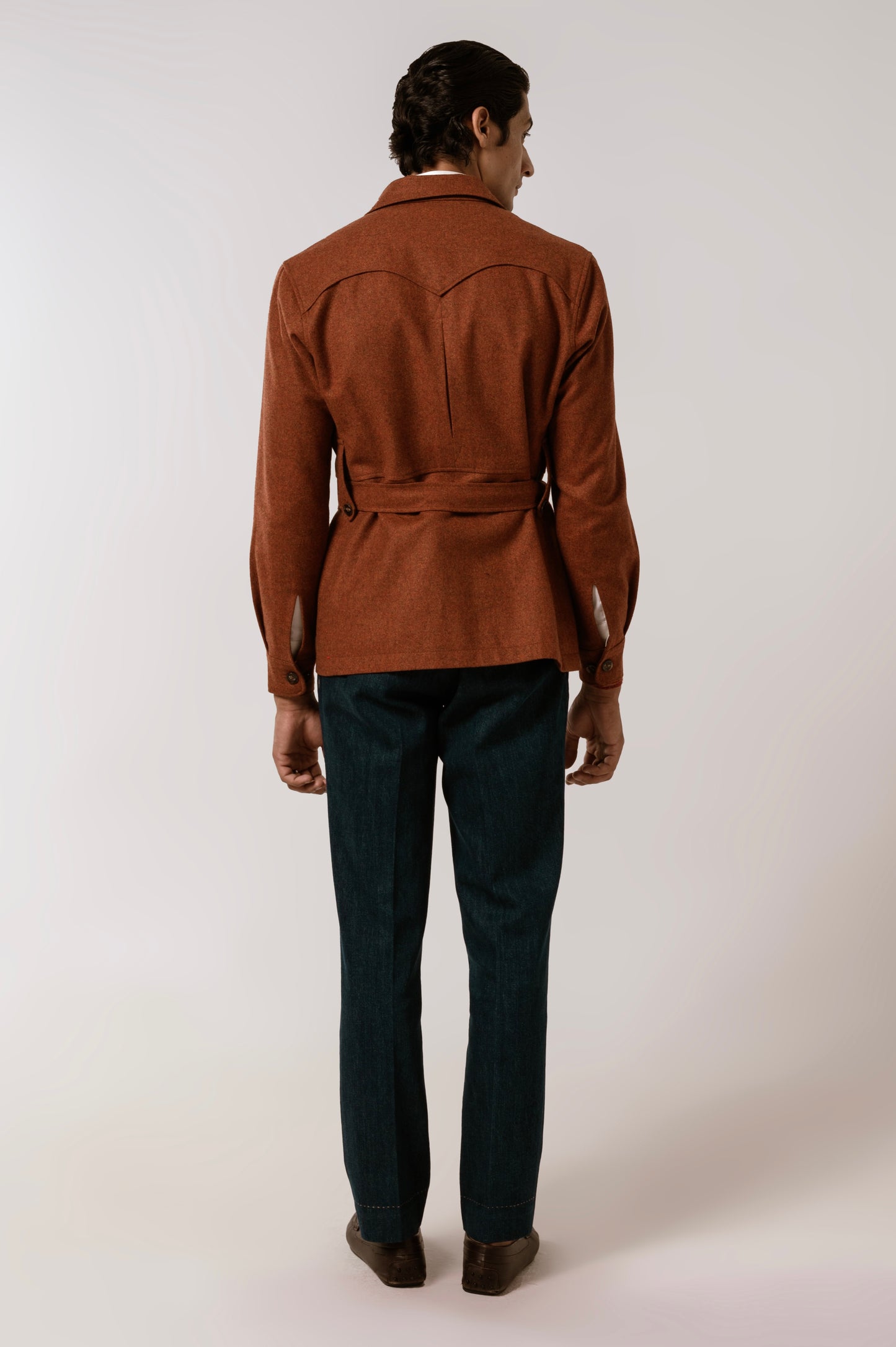 Bush Jacket in Rusted Flannel