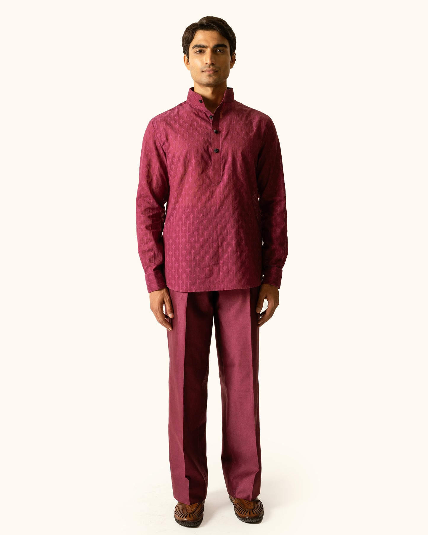 Berry Pop Over Shirt