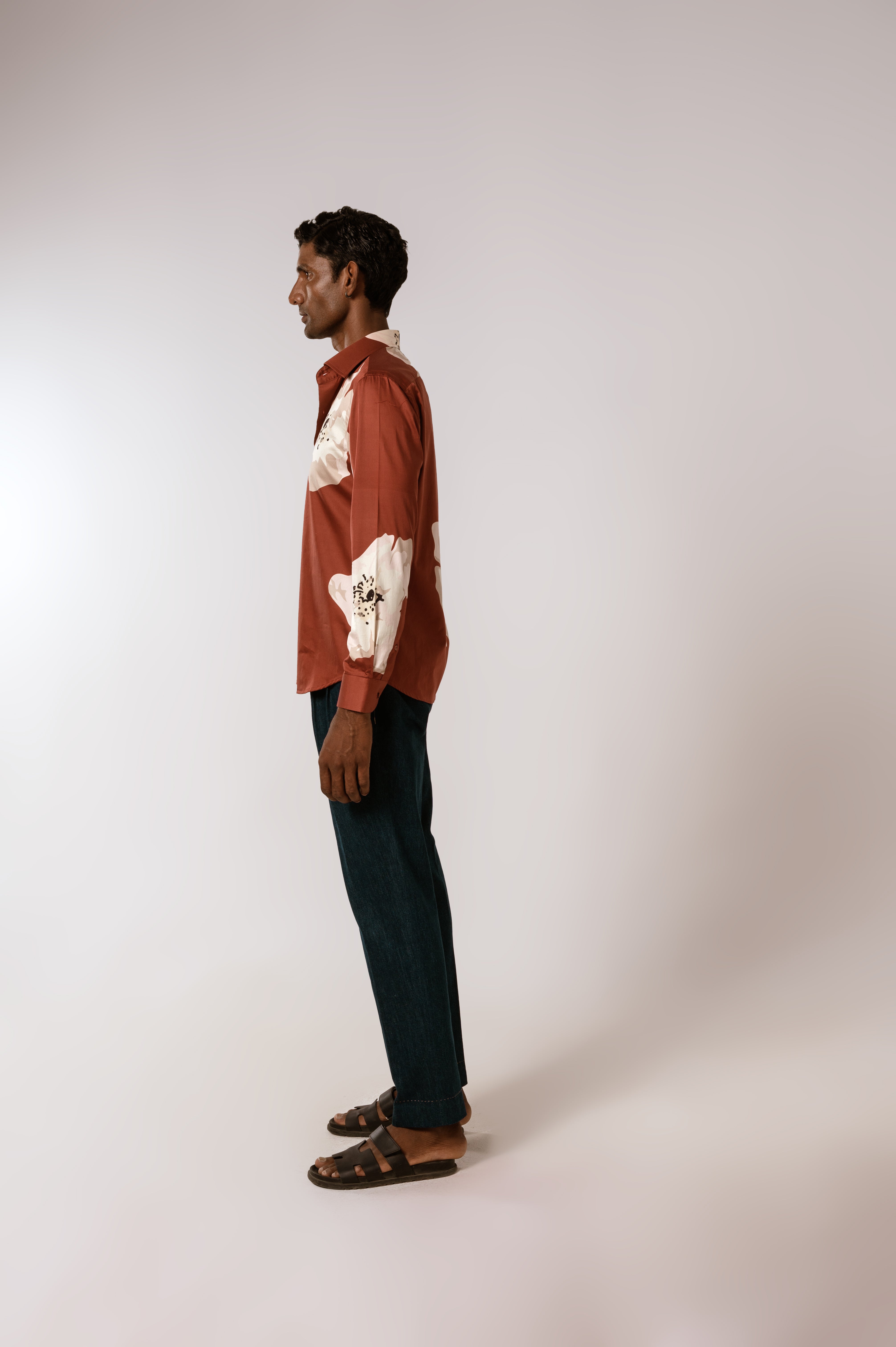 Terracotta Shirt in cotton