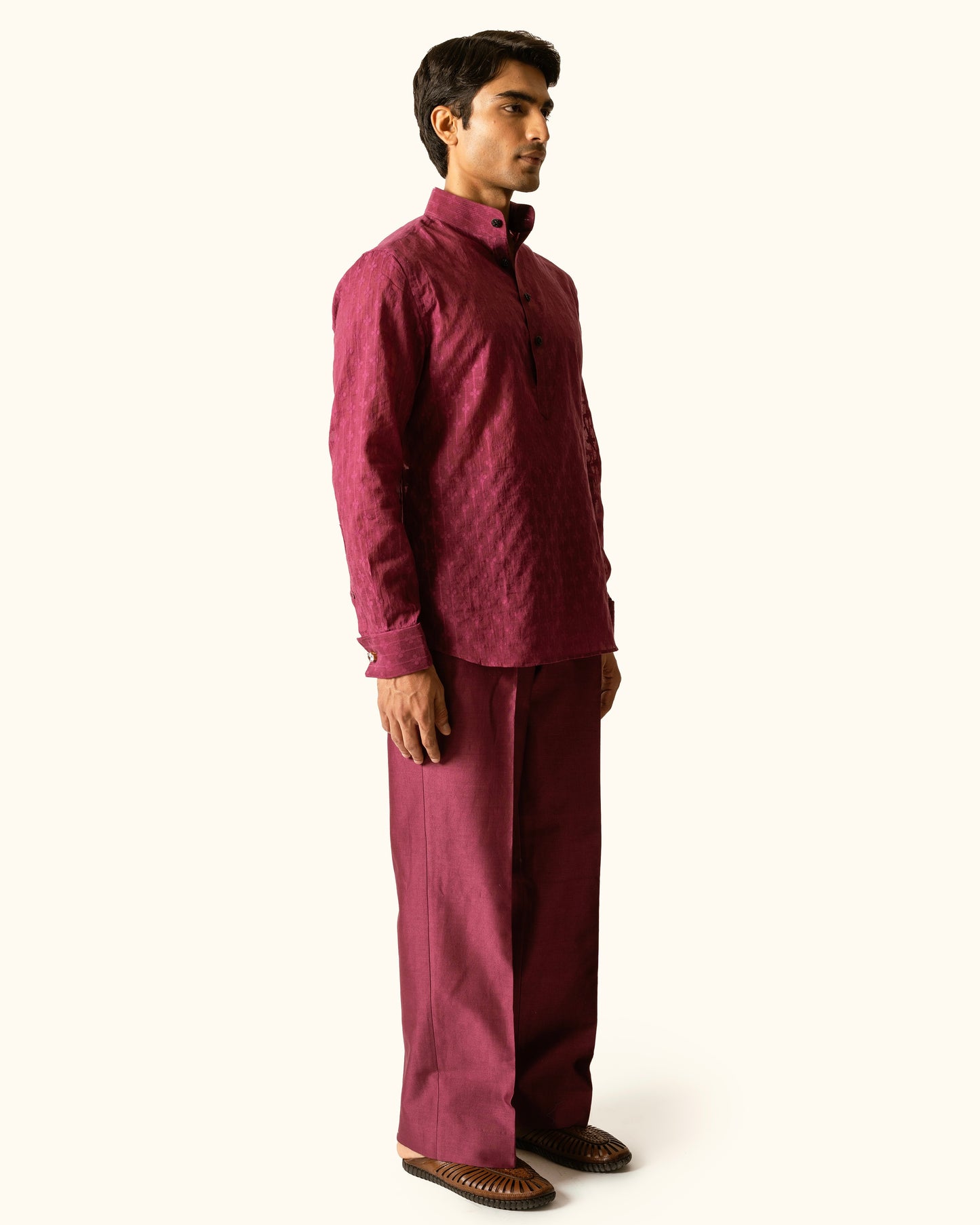 Berry Pop Over Shirt