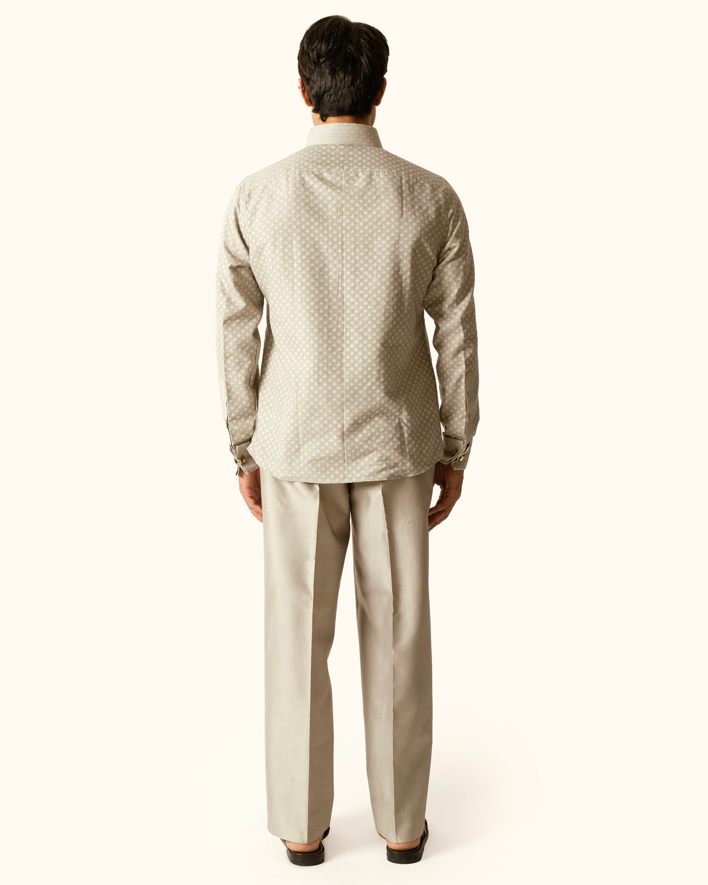 Smoke Grey Pop over Shirt