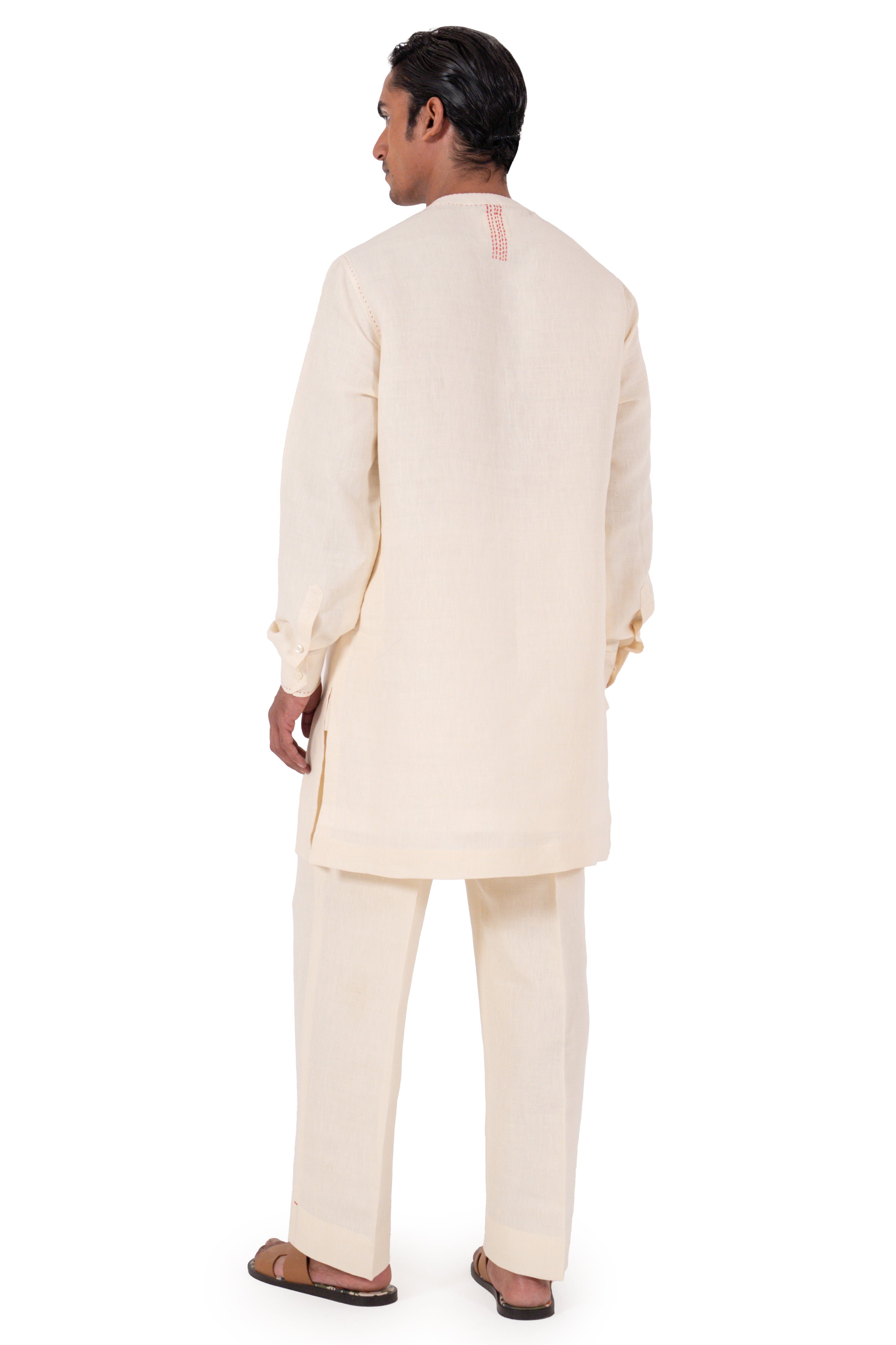 Kantha Khadi Kurta