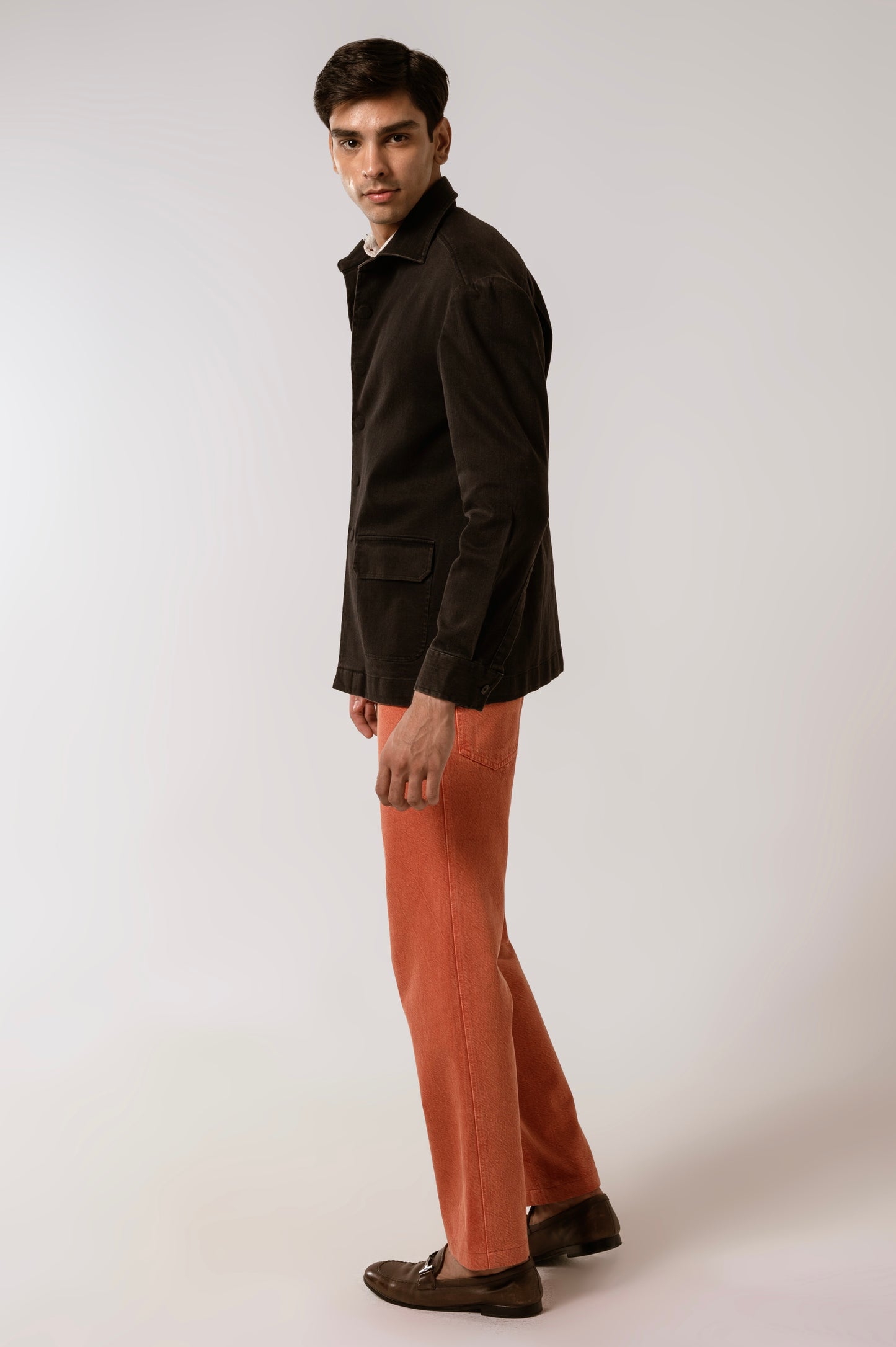 Magnet Jacket In Black Denim