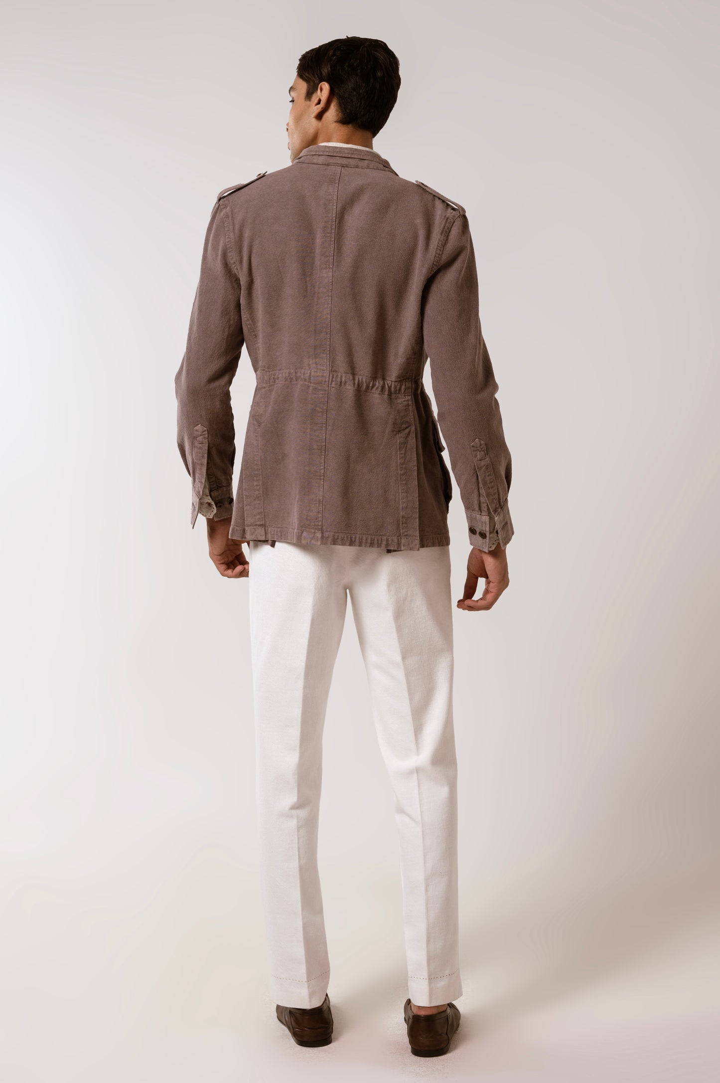 Raam Jacket In Mousse Canvas