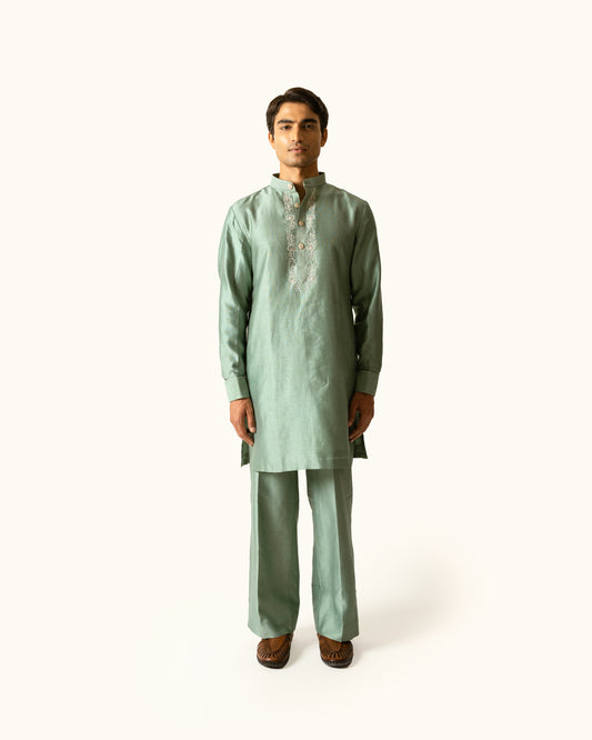 Sage green Kurta
