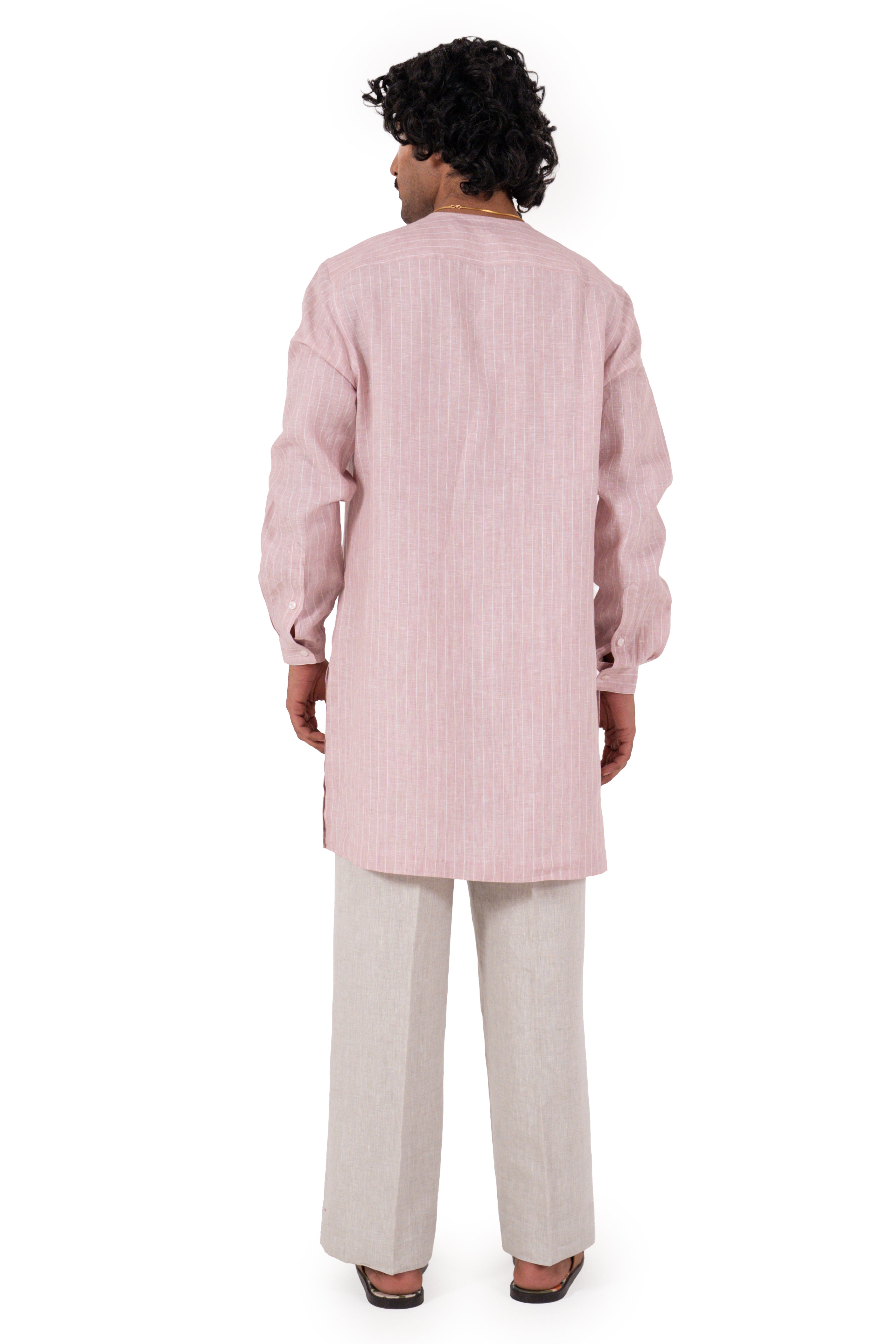Tonal Stripe Kurta