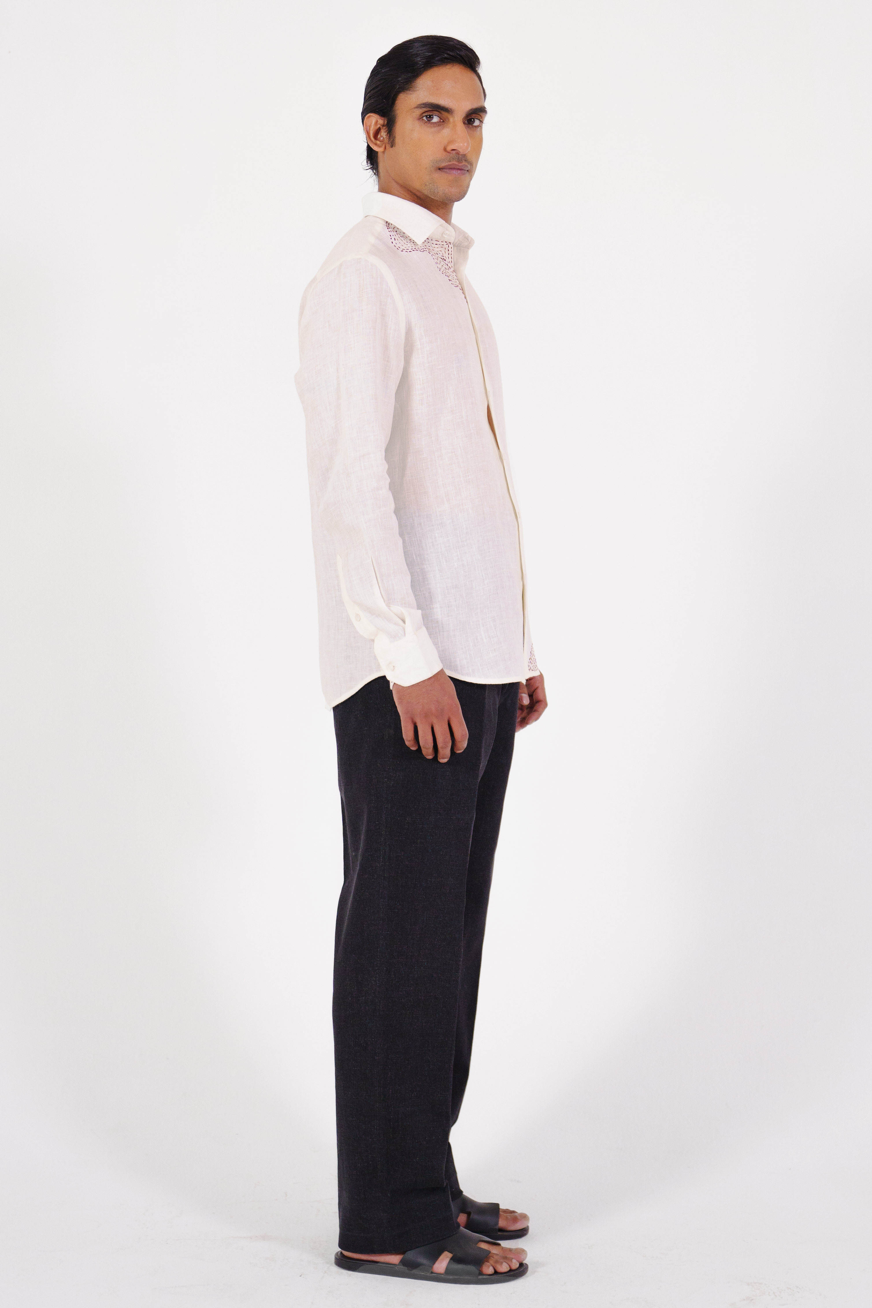 Wave Kantha Shirt